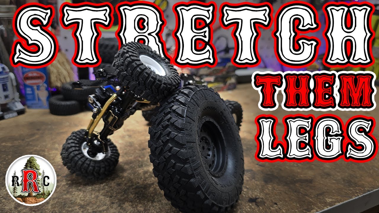 LCG TRX4m Mini Crawler Gets FULL CUSTOM Suspension