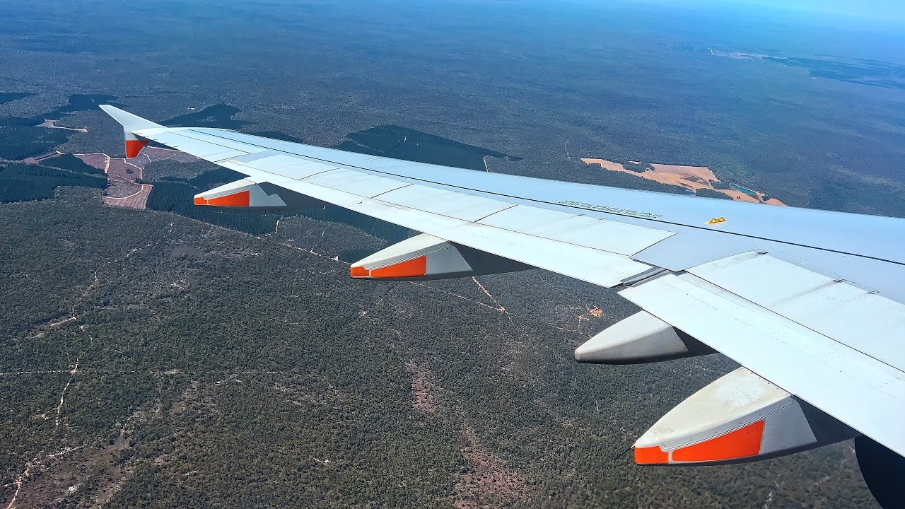 Full Flight - Melbourne to Busselton Jetstar JQ900 Airbus 320-200