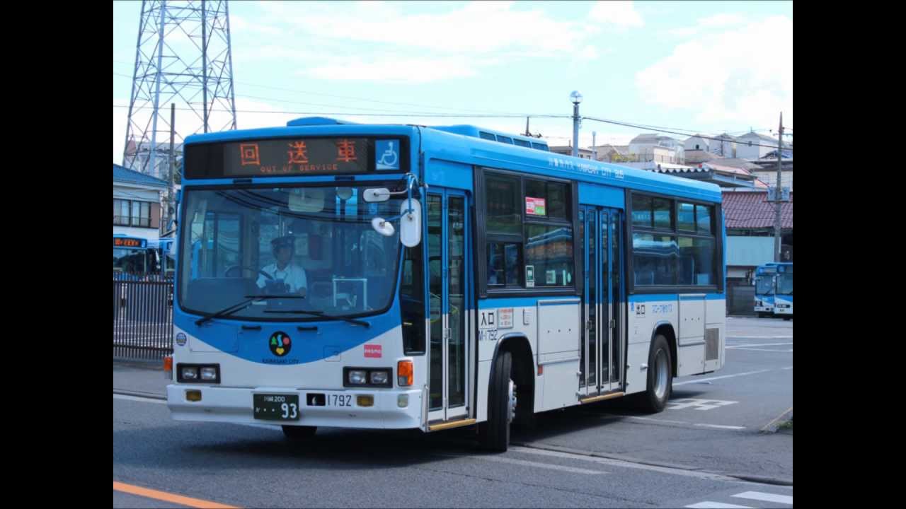 川崎市バスKC-LV380L走行音