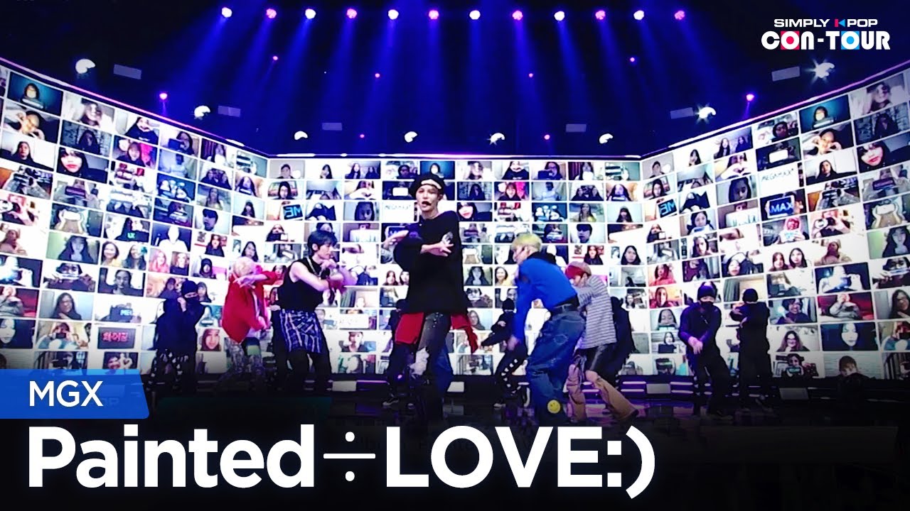 [Simply K-Pop CON-TOUR] MGX (메가맥스) – Painted÷LOVE:) (페인티트 러브) _ Ep.493