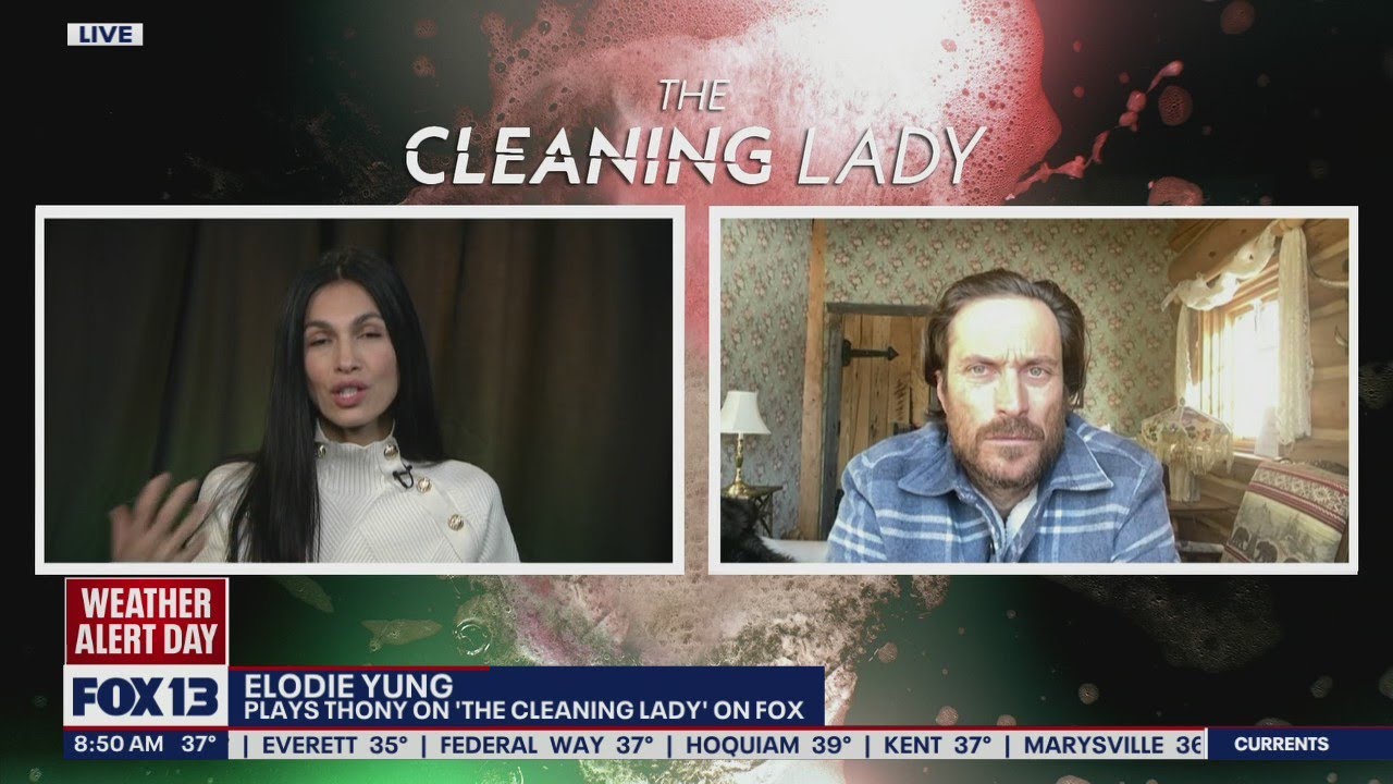 Stars of 'The Cleaning Lady' talks to FOX 13 Morning News