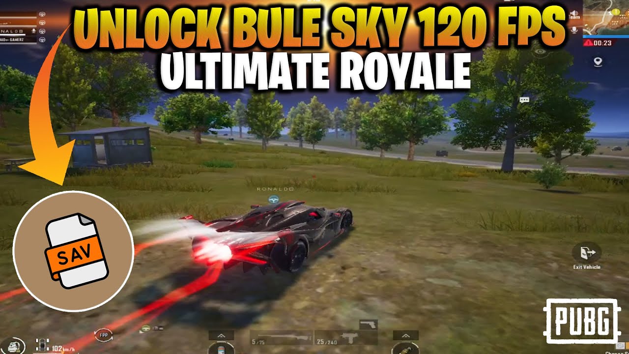Unlock ULTRA HD  HDR + 120 FPS with Blue sky in PUBG MOBILE on Gameloop 2025