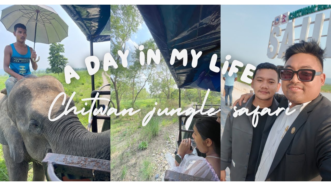 Chitwan jungle safari with ​@2B_Gamer5 ko mom 👩
