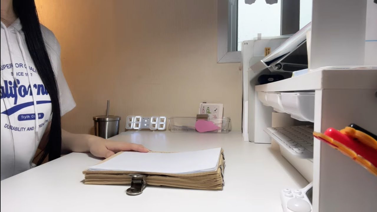 [스터디윗미] 음소거x Study With Me 공부 루틴 브이로그 수험생 시험 백색소음