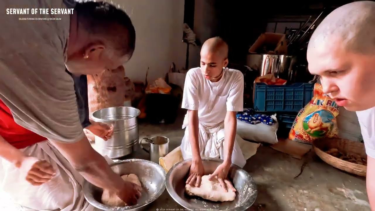 🍛 Cooking for Lord Balaram 🙏 | Balaram Purnima 2025 – Abhishekam, Arati, Kirtan & Prasadam 🎶✨