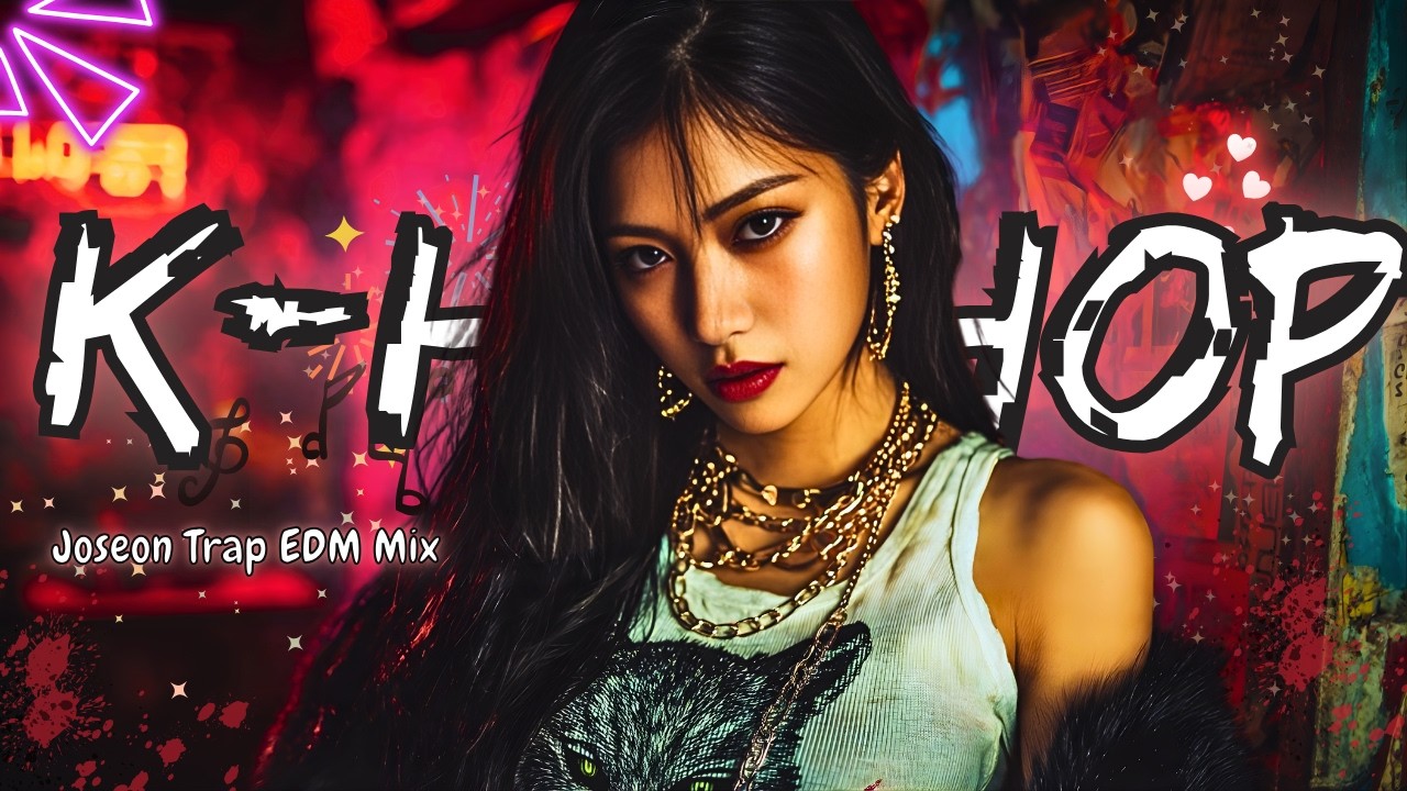 No Sleep Seoul Anthem | 밤새 듣기 좋은 파워 믹스 | Joseon 808 HipHop × Trap × EDM