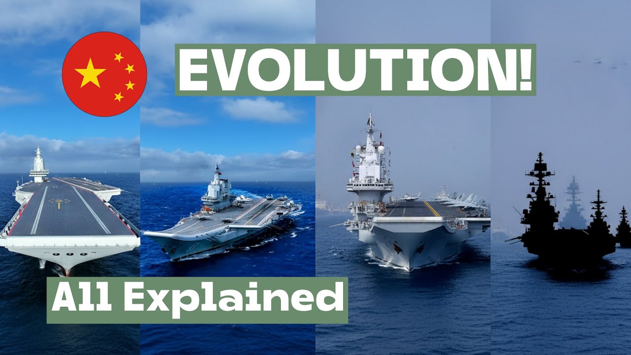 Every Chinese Aircraft Carrier Explained (Liaoning, Shandong & Fujian)
