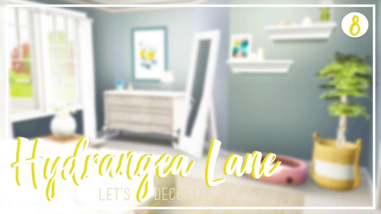 Let's Decorate Together: HYDRANGEA LANE (Part 8) | The Sims 3