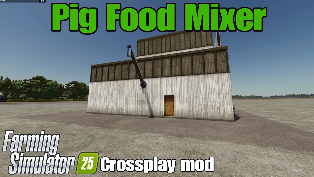 Pig Food Mixer / FS25 crossplay mod