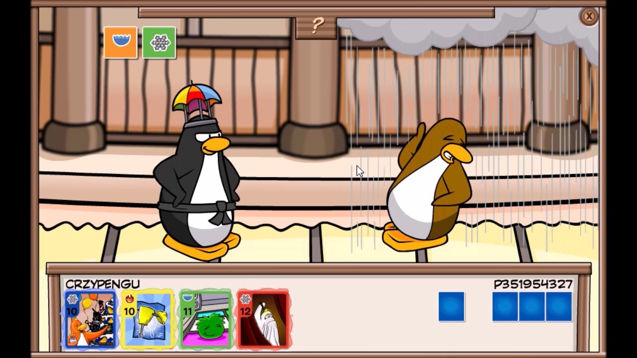 Club Penguin Card Jitsu Gameplay
