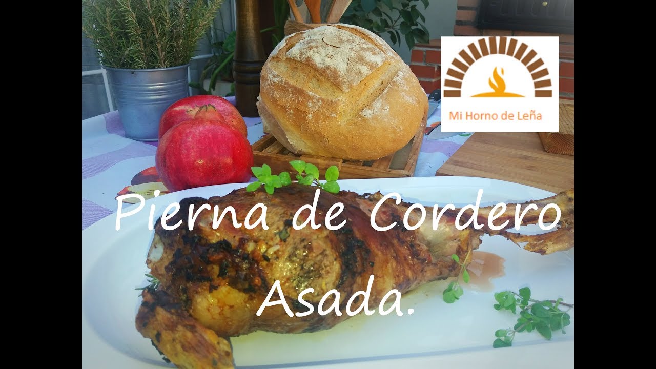 Pierna de Cordero en Horno de Leña. | RDGrillmaster