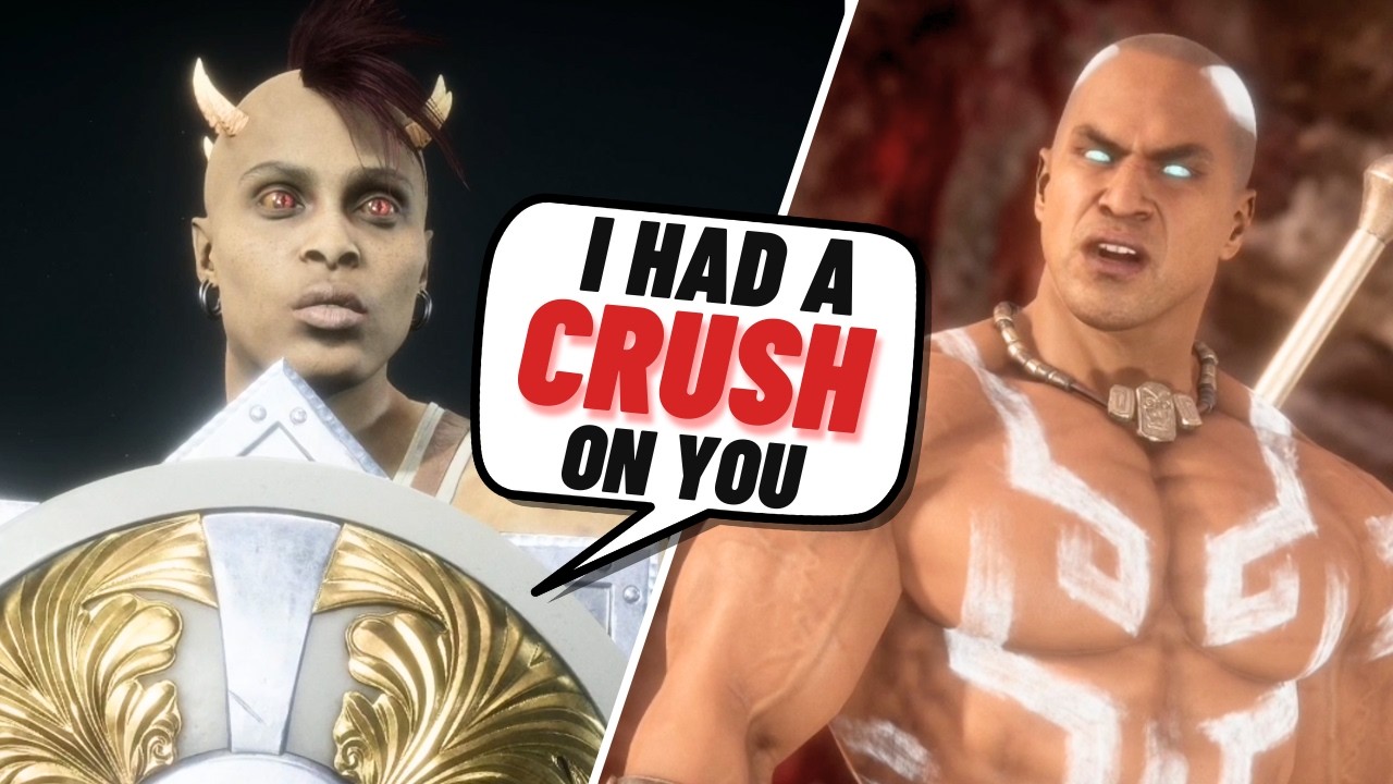 I HAD A CRUSH ON YOU 😘❤️ | MK11 Sheeva INTROs Outworlders, NetherRealm & Naknada |