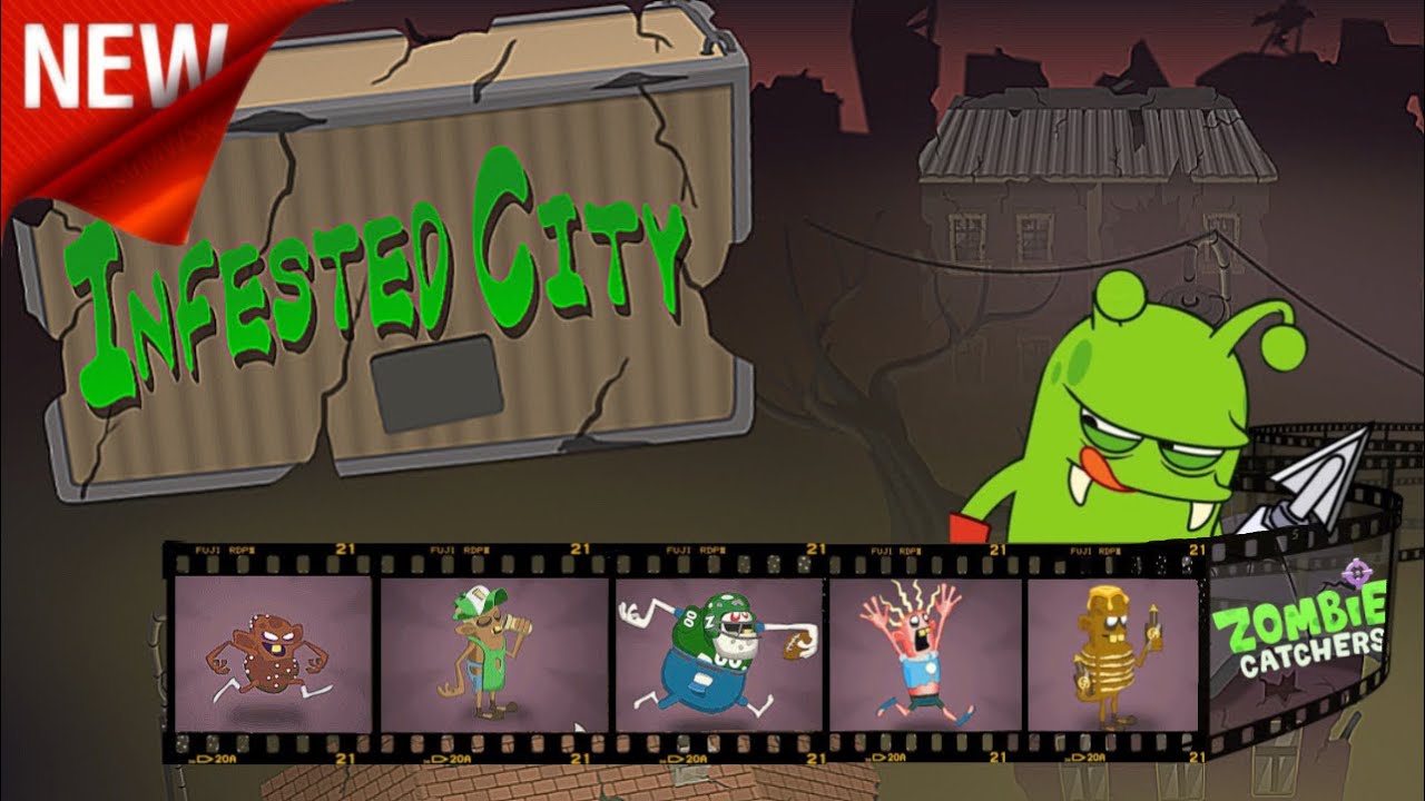 NEW ZOMBIES 🧟‍♂️ NEW LEVELS | NEW Map INFESTED CITY | level 83 | zombie catchers
