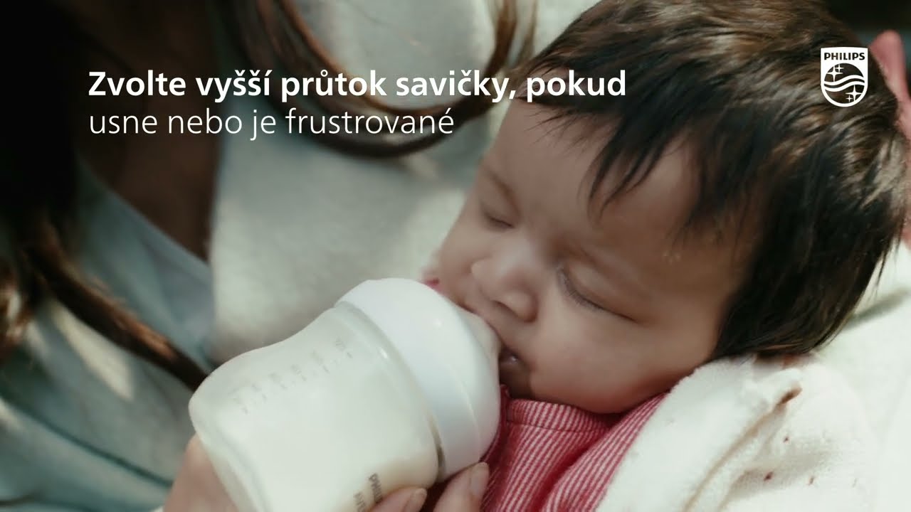 Jak používat Dětskou láhev Philips Avent Natural Response s AirFree ventilem | Philips Avent