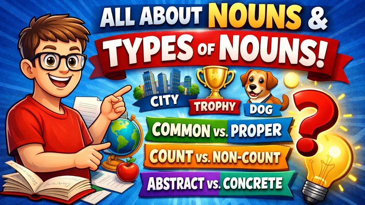 Stop Confusion ❌🤯 | Learn NOUN Completely in One Video ✅ | Grammar Enhancer | |SHIVANSH AWASTHI |
