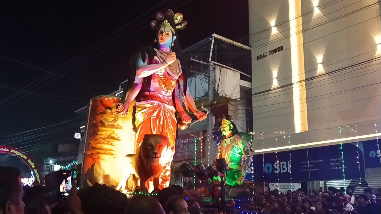 ചായം ശ്രീ ഭദ്രകാളി ക്ഷേത്രം ഓട്ടം ഘോഷയാത്ര 2k25 വിതുര #aryanad #devi #trending 🙏🙏🙏🔥🔥🔥