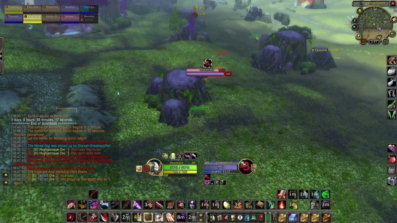 WoW Classic TBC Anniversary - (Pre-Patch): ROGUE WARSONG WIN