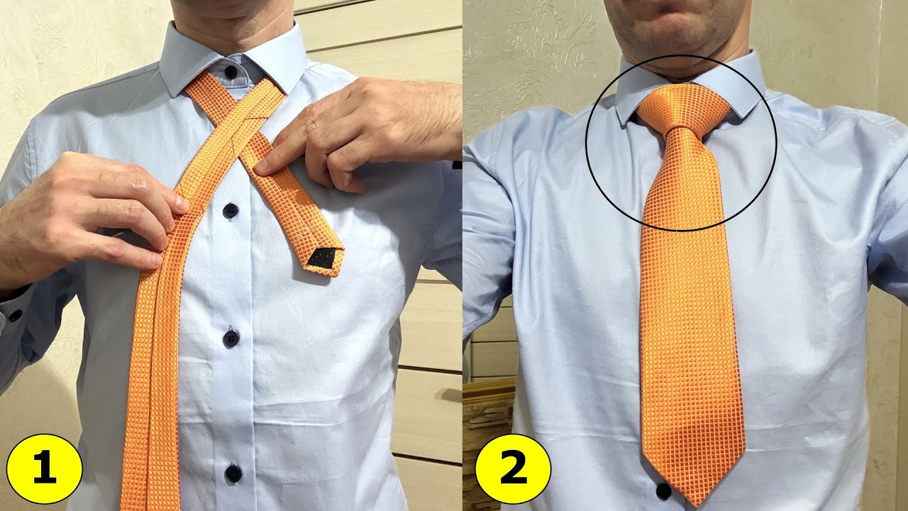 Millions of people don't know this method How to tie a tie!