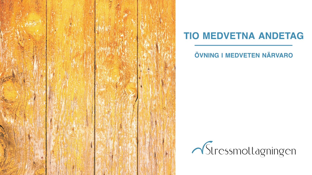 Tio medvetna andetag &ndash; &ouml;vning i medveten n&auml;rvaro