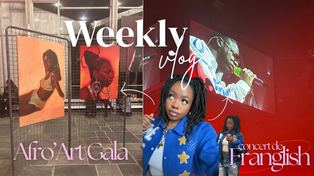 KAYVLOG : concert de Franglish ! Je vais au premier Gala de ma vie à HEC Paris ! (Afro Art Gala)