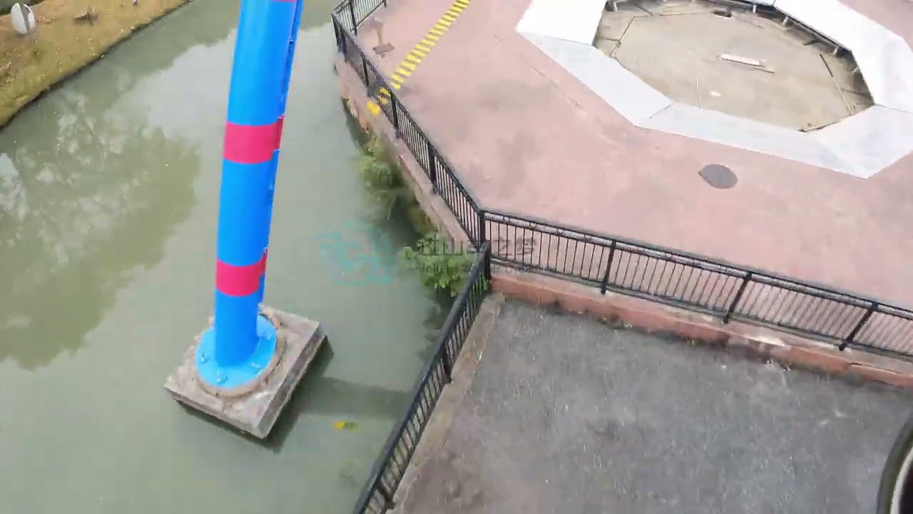 Intamin Gyro Swing at Happy Valley Shanghai 4K POV