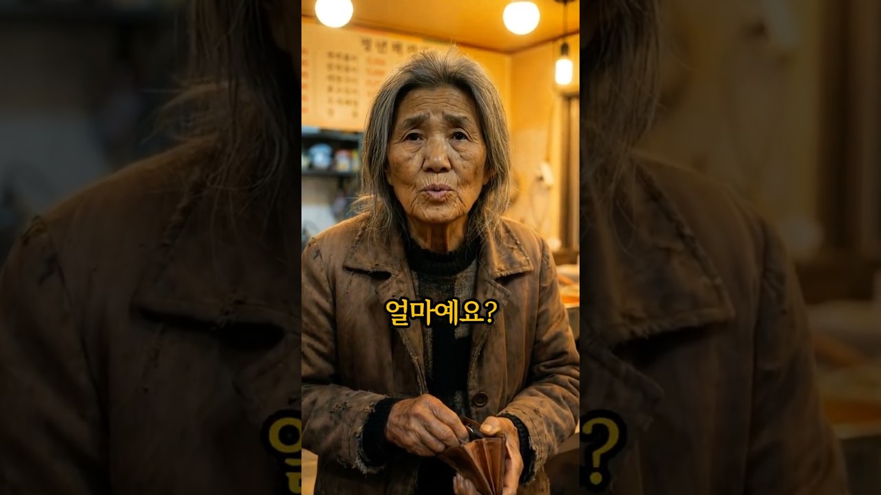 식당 폐업하는 날, 마지막 손님이 한 행동 #반전 #감동