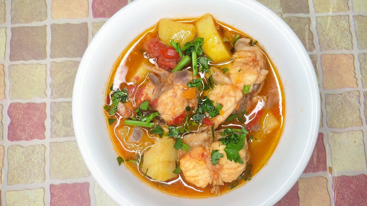 Zuppa di rana pescatrice e patate 😋 ma che bontà ma che bontà ..😅