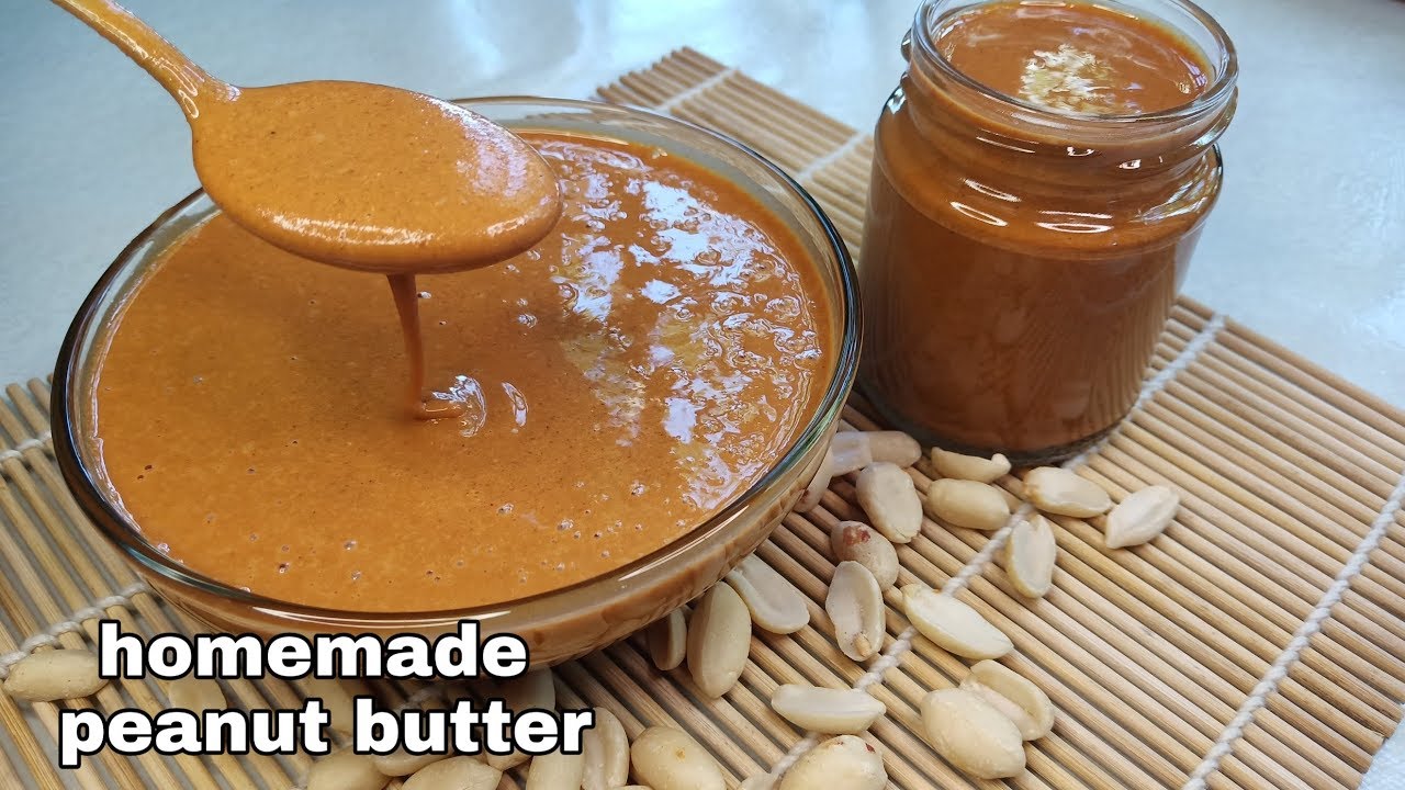 HOMEMADE PEANUT BUTTER USING BLENDER