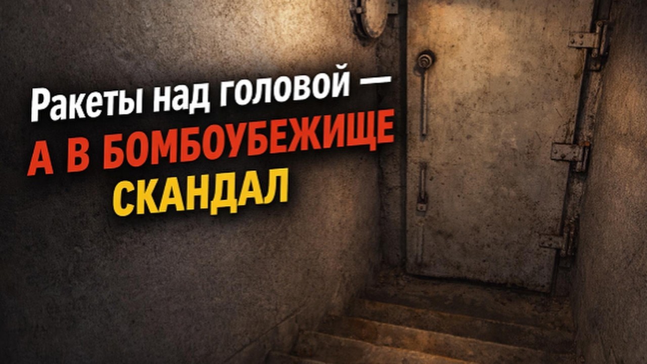 СКАНДАЛ В БОМБОУБЕЖИЩЕ