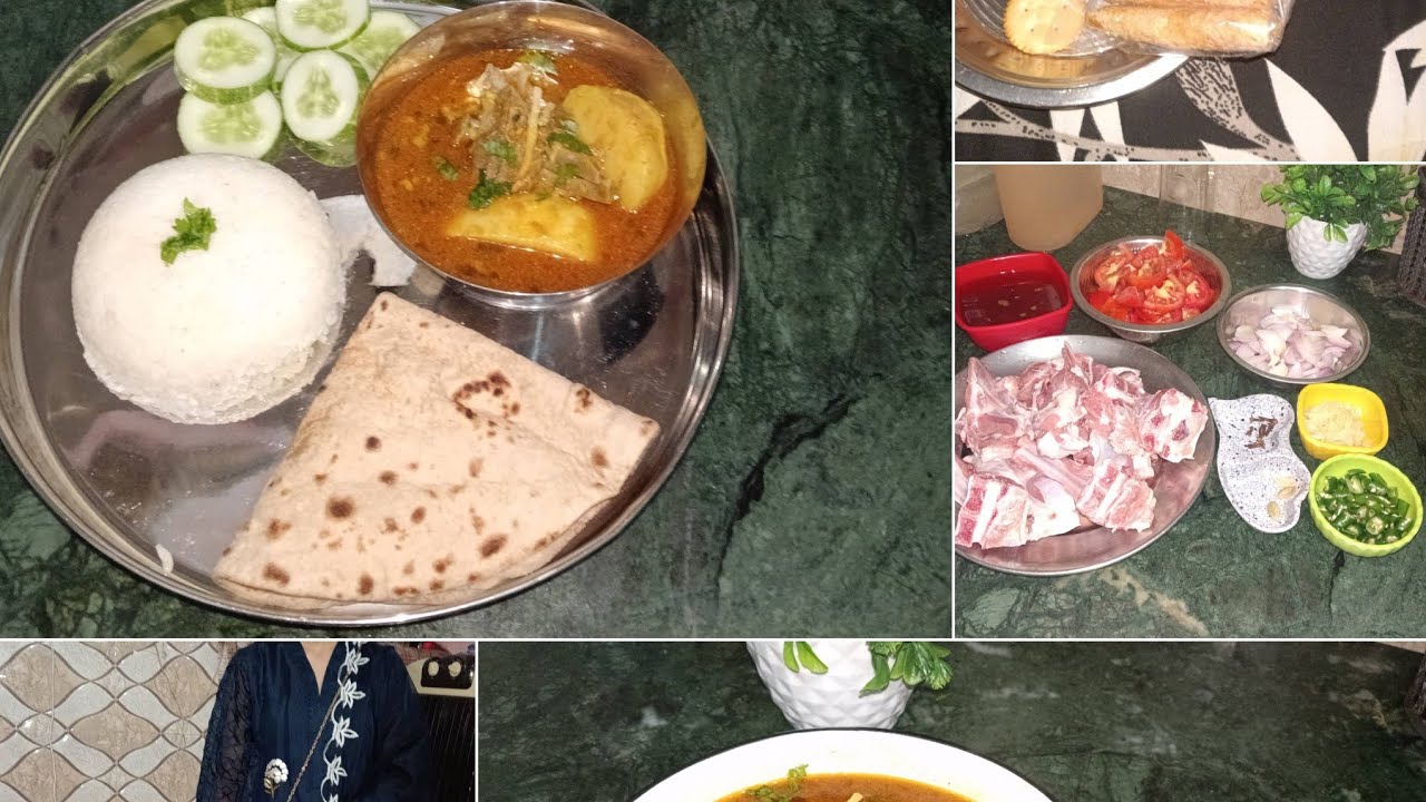 Aloo Gosht Salan Recipe |Ammi Ja Rhi Hai Khala K Ghar |My All Day Routine 😍