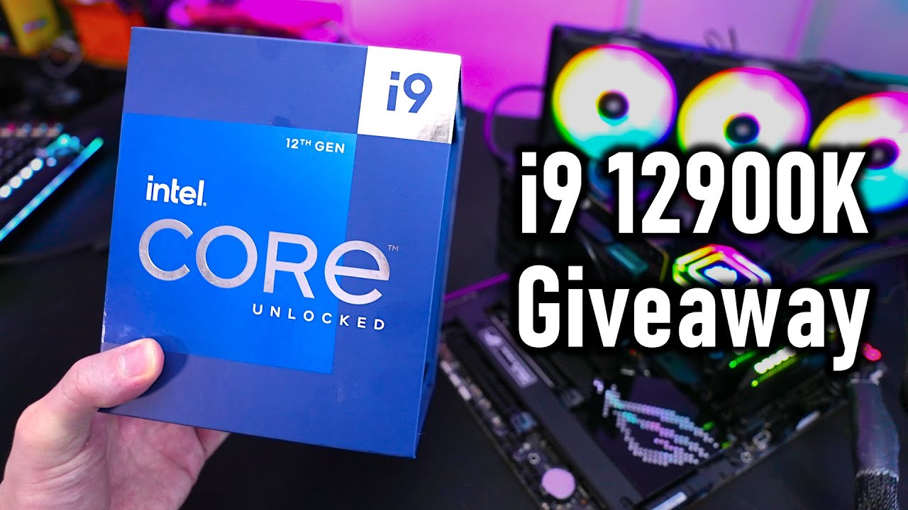 We're hosting an OC Competition with Intel. Win 12900Ks and up to 2500 USD