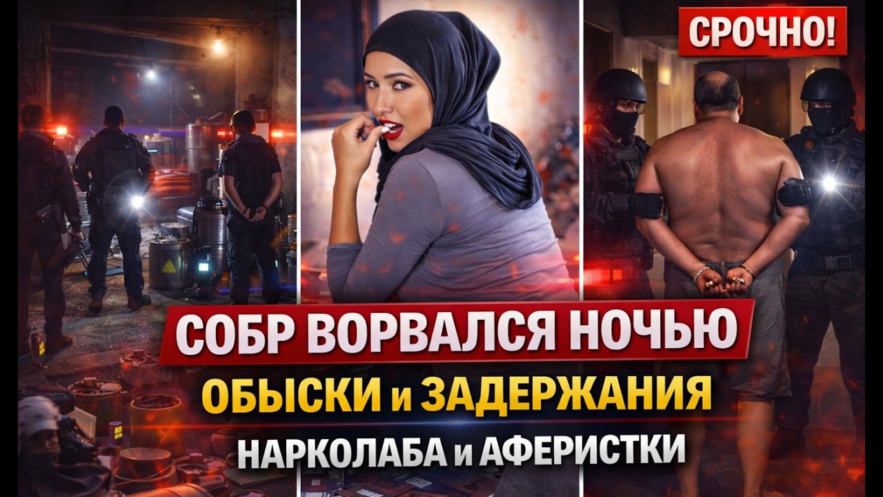 ГРОМКИХ ЗАДЕРЖАНИЯ В РФ! Отдал лес “по-доброму”, мошенники и наркоцех ликвидирован — главное