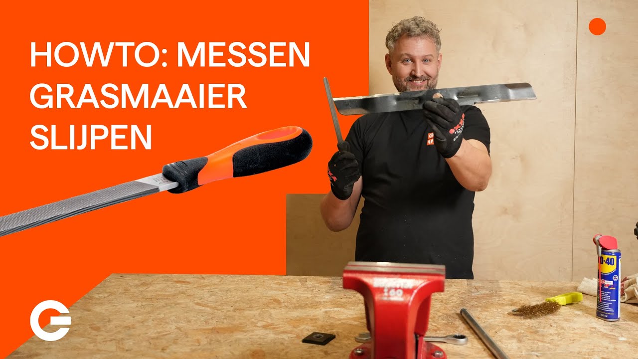 Howto: Messen Grasmaaier Slijpen