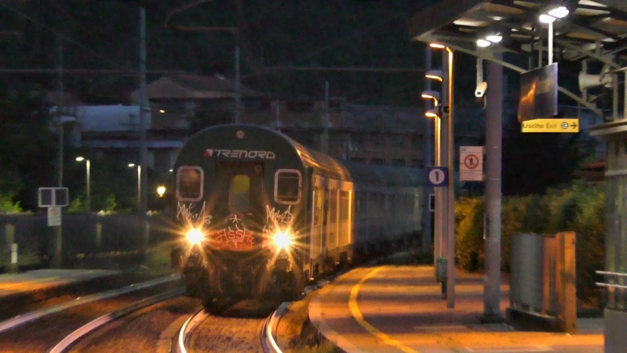Treno del mare Bergamo - Ventimiglia con pilota passante a Ronco Scrivia e Isola del Cantone!