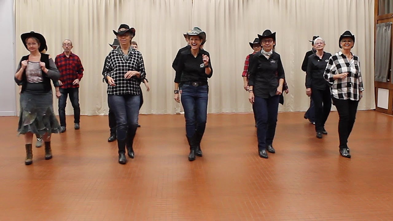 CRASH AND BURN Line Dance -danse et compte