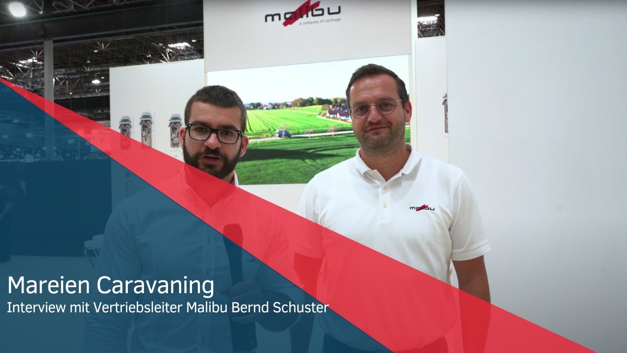 Caravan Salon 2023: Interview mit Vertriebsleiter Bernd Schuster Malibu Vans