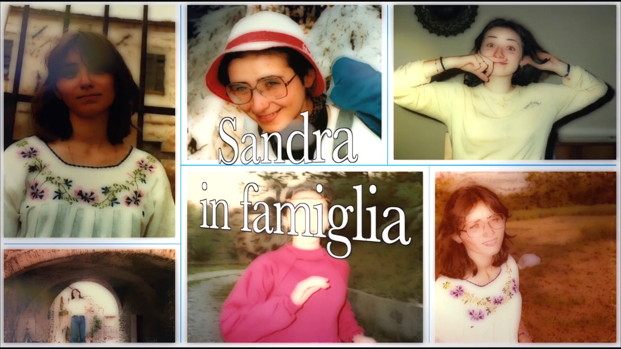 Sandra in famiglia