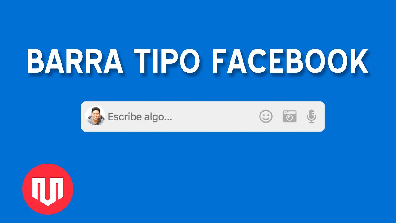 Crear una barra tipo Facebook solo con CSS