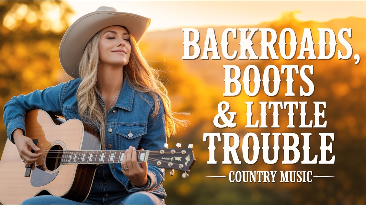 Backroads, Boots & A Little Trouble 🤠🔥 Country Girl Anthems for Windows Down & Friday Nights