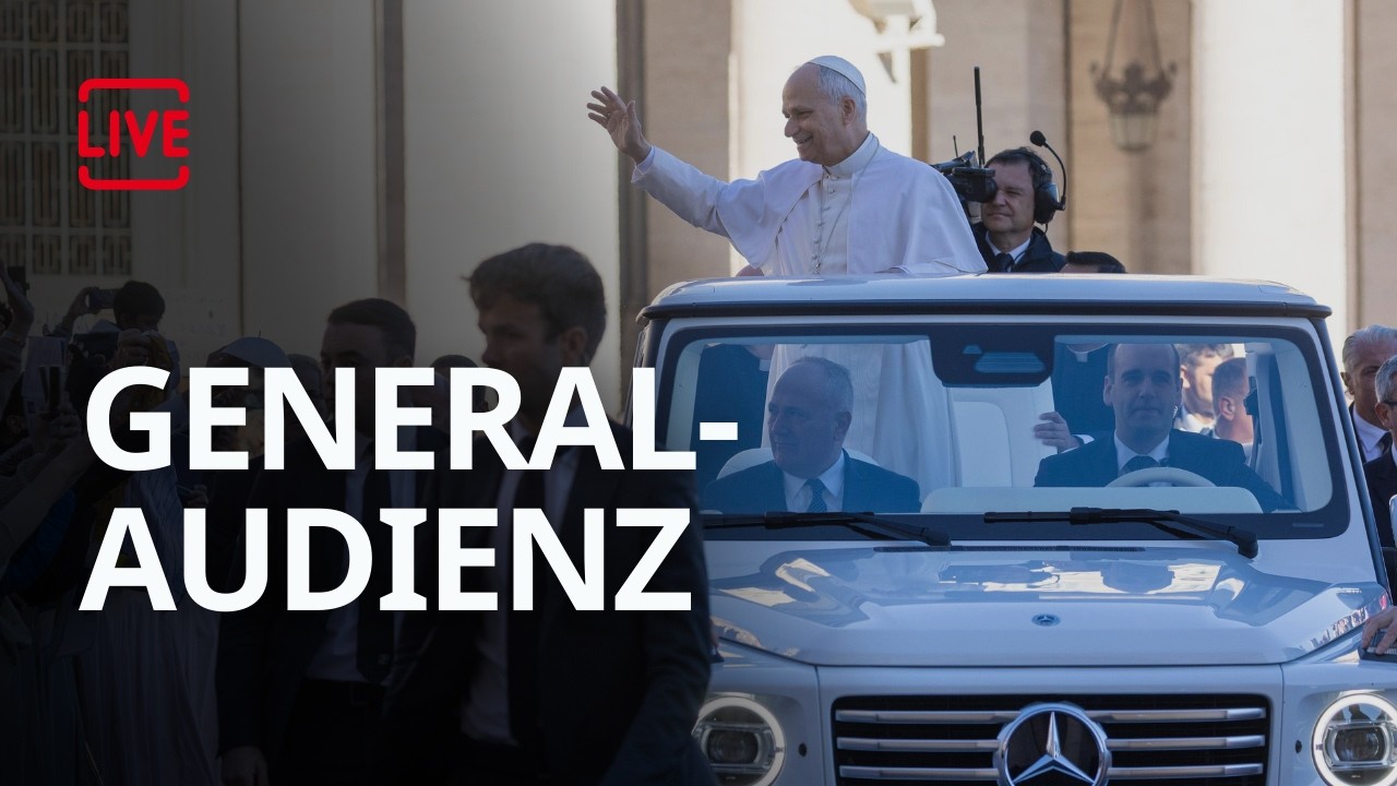 LIVE: Generalaudienz mit Papst Leo XIV. am Mittwoch, 11.02.2026