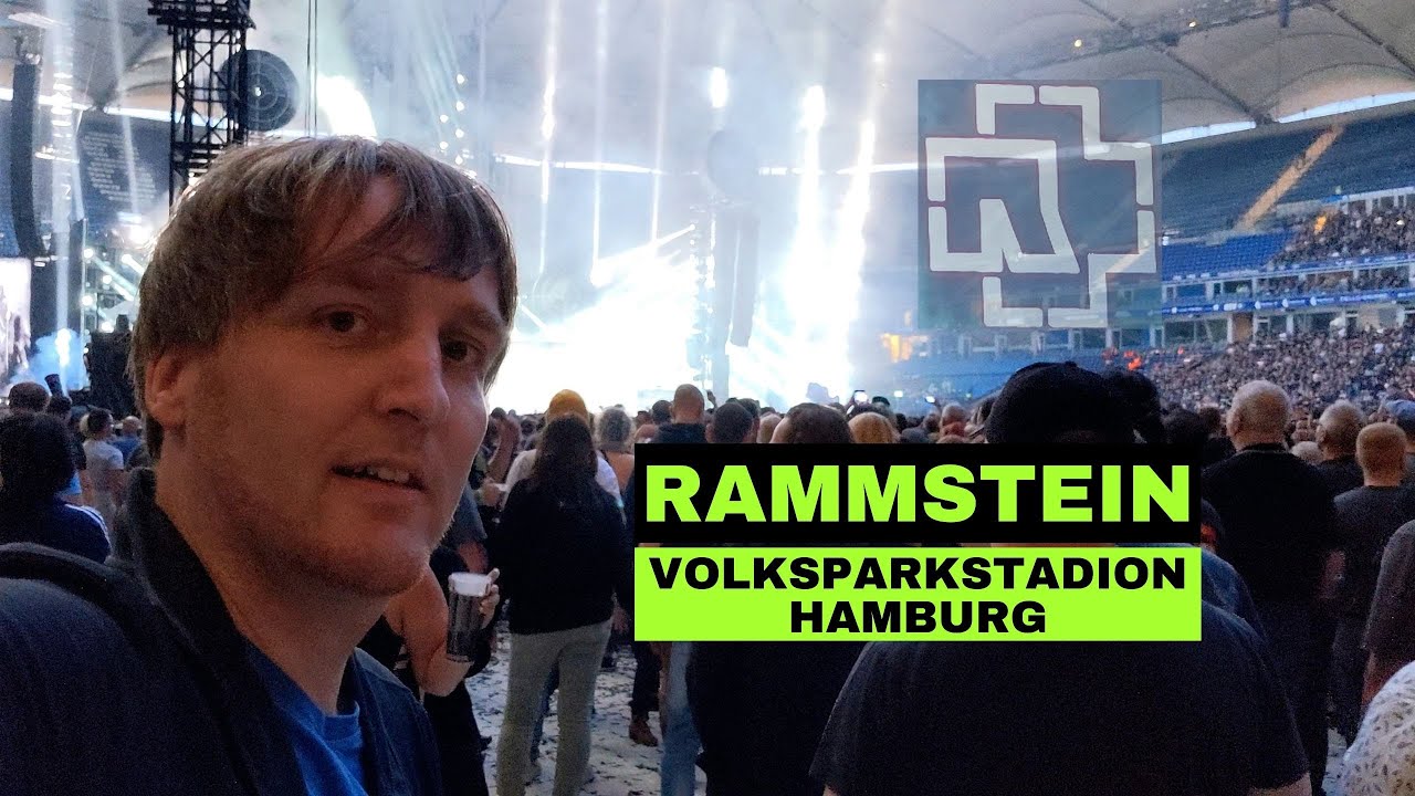 Rammstein in Hamburg - Volksparkstadion - Konzert VLOG - 15.06.2022
