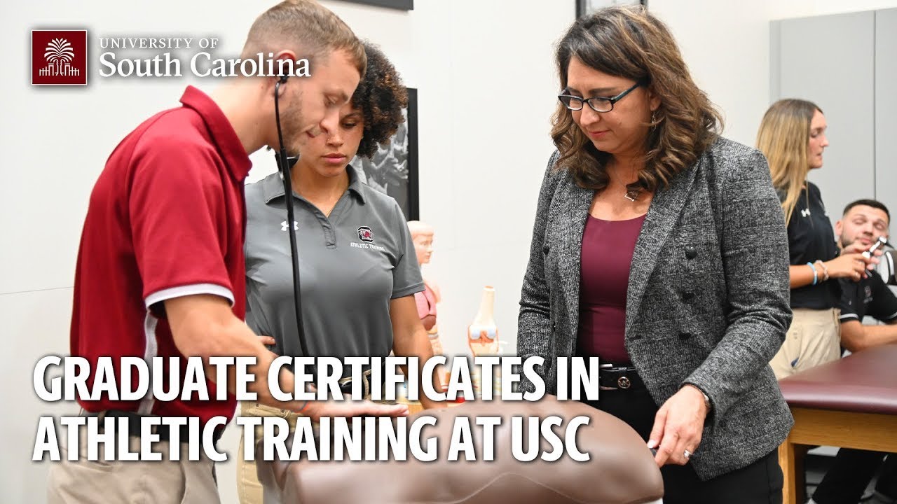 Graduate Certificates in Athletic Training at the University of South Carolina
