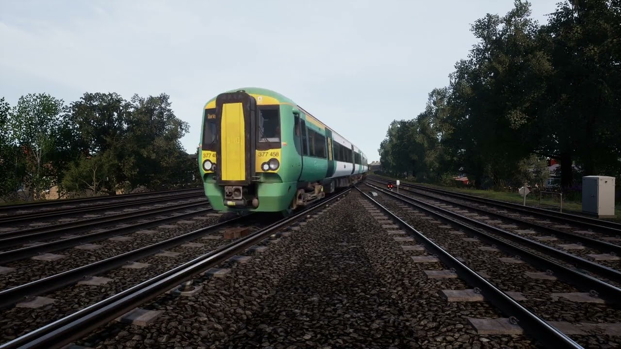 8am at Balam Junction in Train Sim World Brighton Main Line Route
