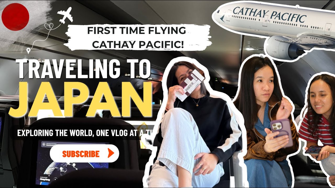 Летим в ЯПОНИЮ 🇯🇵 Себу ➜ Осака | Требования аэропорта + Опыт Cathay Pacific ✈️ | Сентябрь 2025 г.
