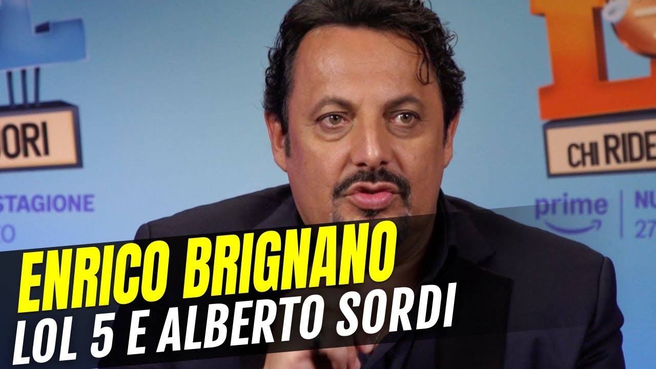 LOL 5, intervista a Enrico Brignano: 
