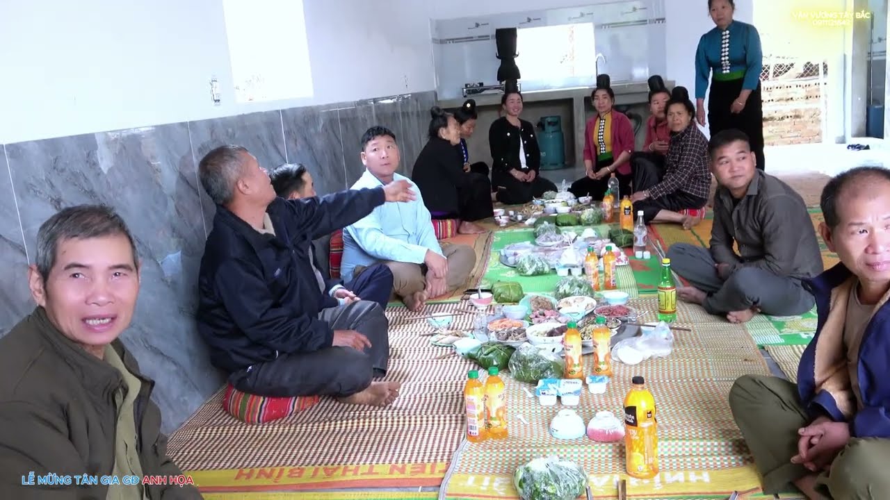 TOÀN CẢNH LỄ MỪNG TÂN GIA GĐ ANH HỌA BẢN BÓ PHÚC XÃ MƯỜNG KHIÊNG -SƠN LA
