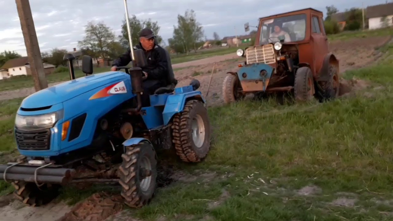 Мототрактор 4×4  спасаю дракона