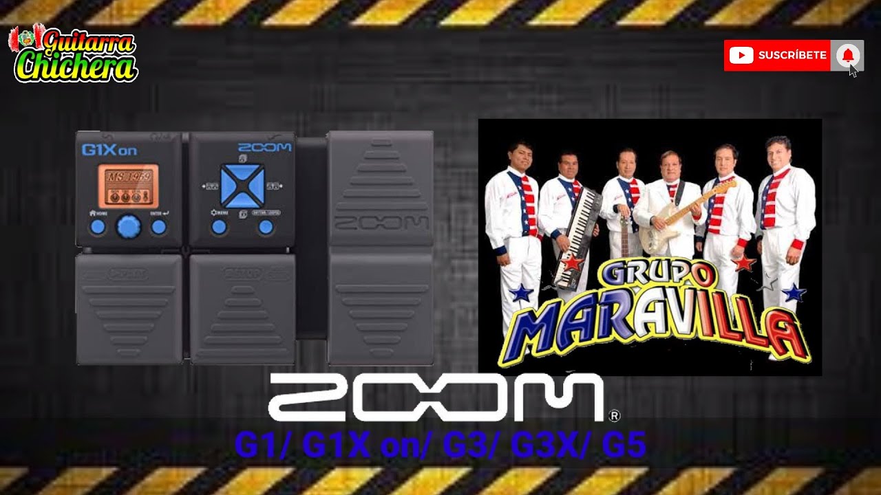 PATCH PARA EL GRUPO MARAVILLA ZOOM G1/ G1X ON/ G3/ G3X/ G5 + TUTORIAL DE PROGRAMACIÓN 🔥🔥🔥