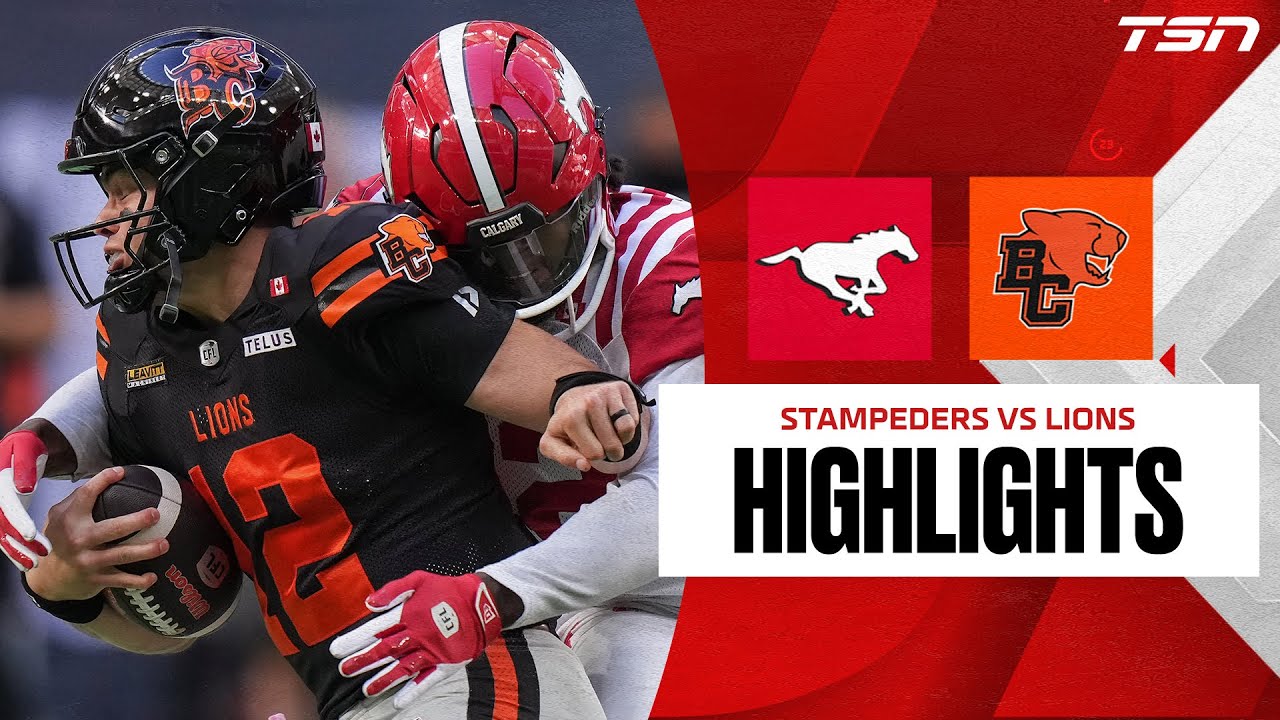 CFL WEEK 18: Calgary Stampeders vs. B.C.Lions | FULL HIGHLIGHTS