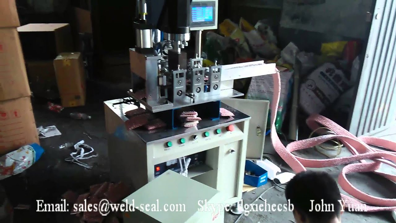 High Speed Automatic Kitchen Sponge Scouring Pad Making Machine